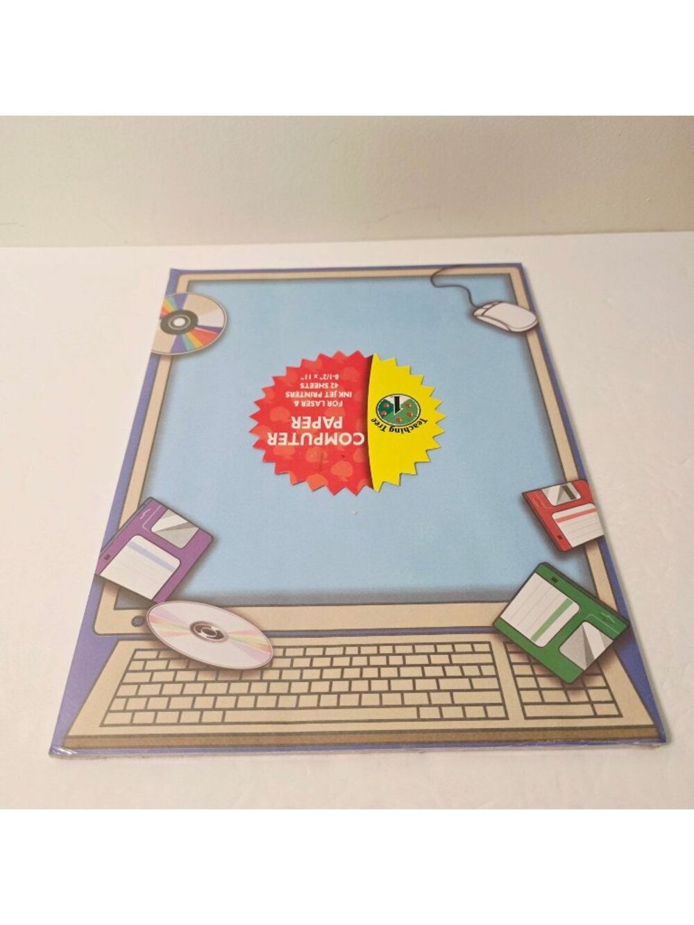 Vtg Floppy Disk Computer CD 90's Y2K Letterhead Paper Stationary Scrapbook DIY